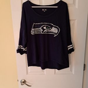NFL Seattle Seahawks Women's High Low T Shirt